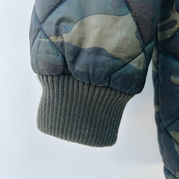 Sanctuary Women’s Reversible Midweight Camo Sherpa Jacket Full Zip XS Small - Picture 5 of 12